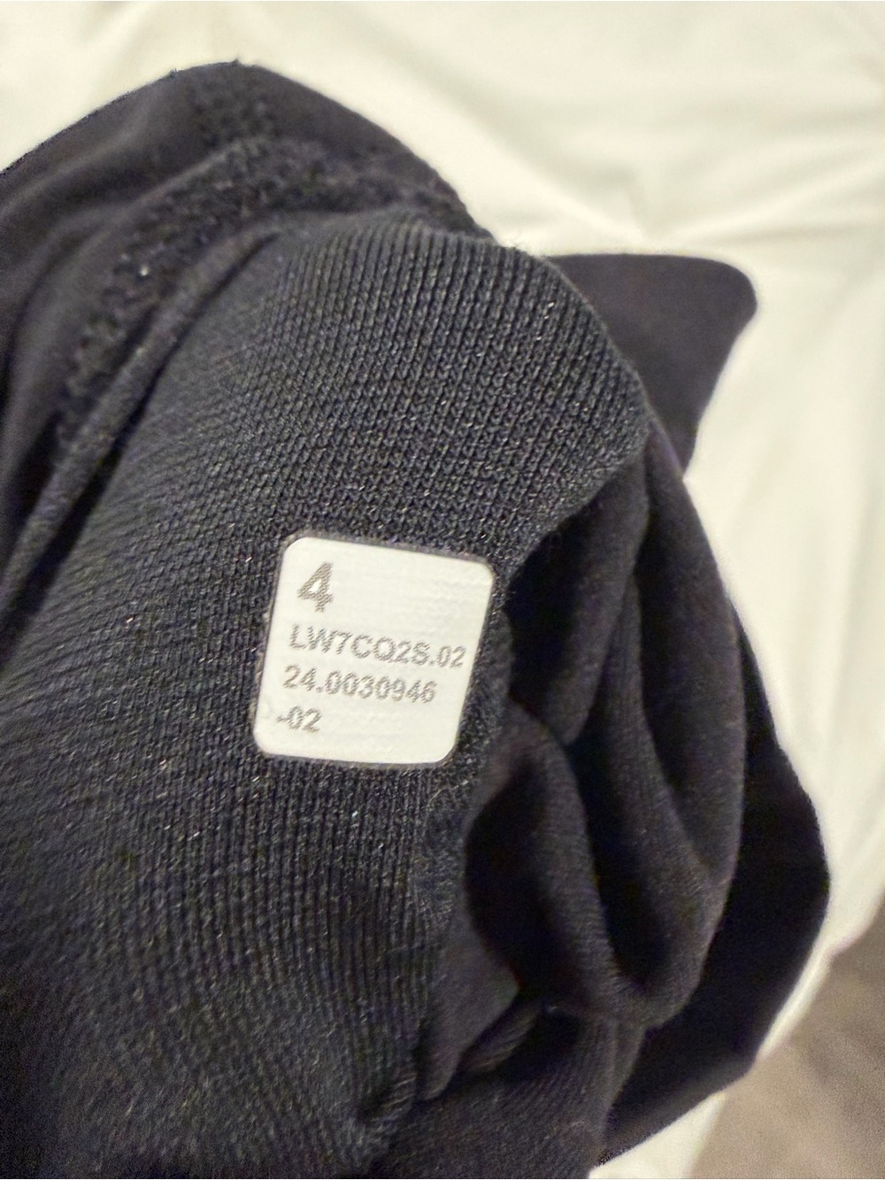 Lululemon Black High Rise Short Shorts Size 4 LW7C02S - Picture 3 of 3